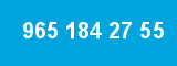 965 184 27 55 965 184 27 55